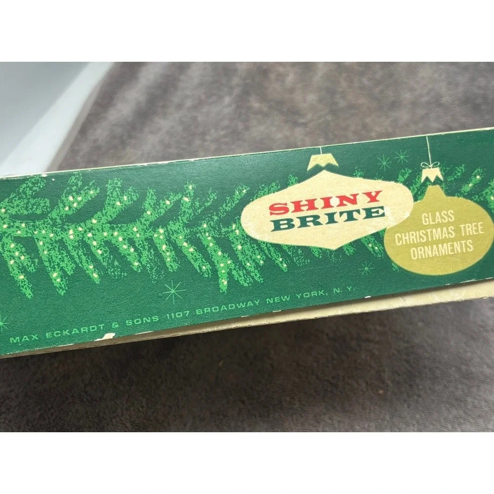 Shiny Brite vintage glass